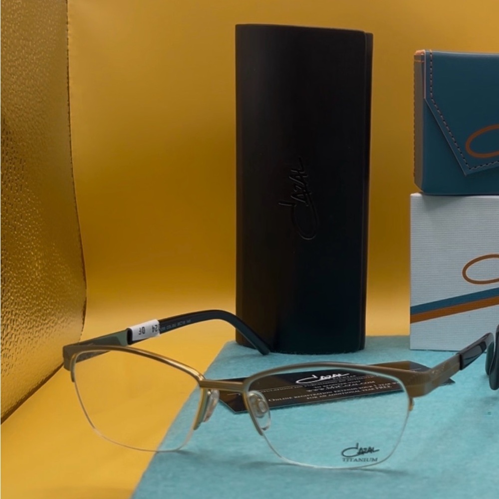 Cazal titanium eyeglass frames. Brand new $425 retail